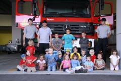 Besuch bei der Feuerwehr 2012
